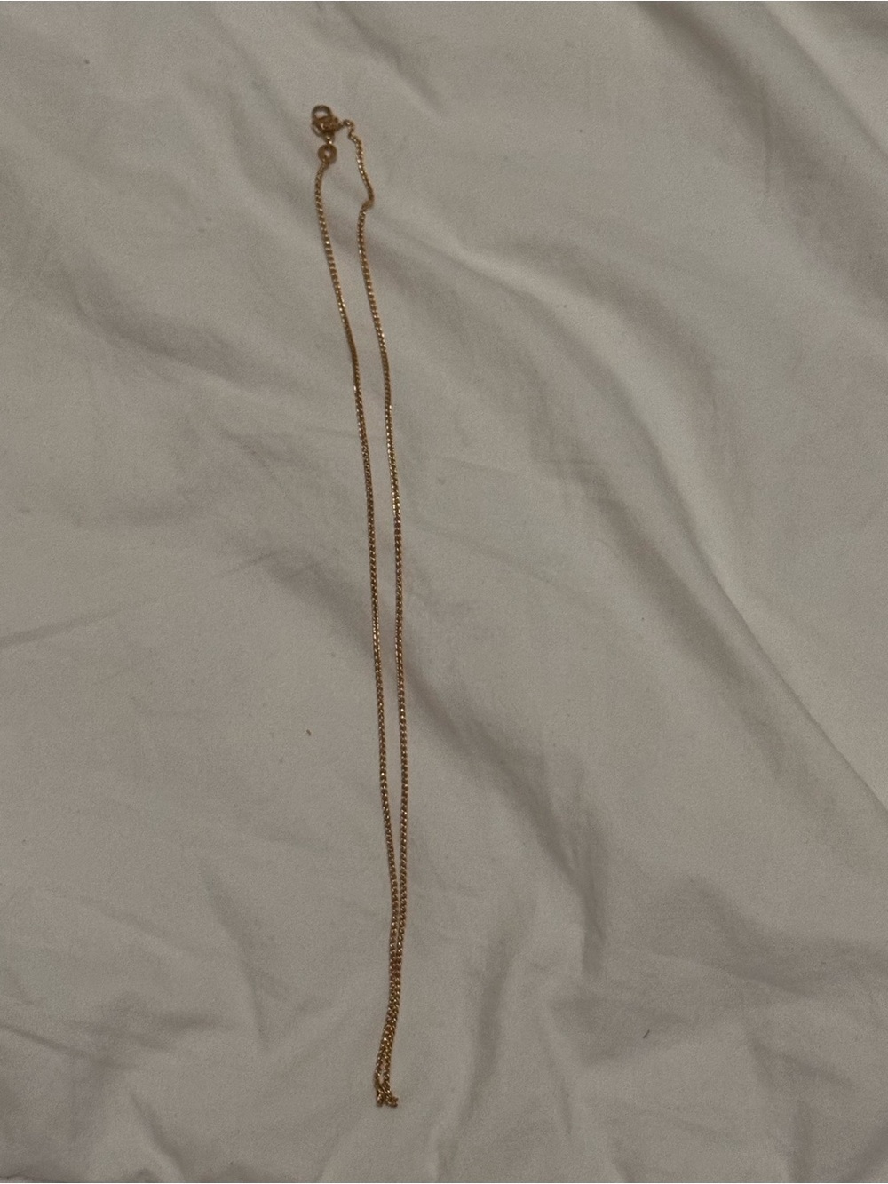 James Avery 14k Gold Curb Chain Necklace - Picture 3 of 3